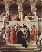 Francesco Hayez The Death of the Doge Marin Faliero USA oil painting artist